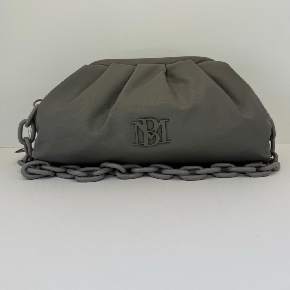 Badgley Mischka Wrapped Frame Clutch With Chain And Crossbody Strap Nwt